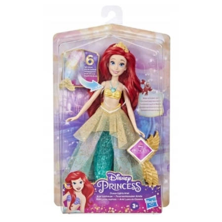 Syrenka Ariel Świecąca Lalka Disney Princess F1555